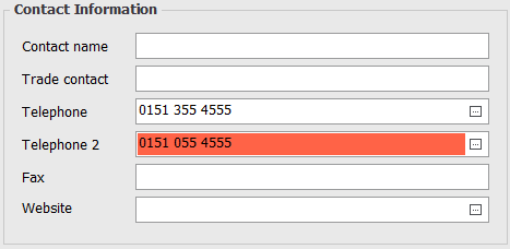 Telephone Validation