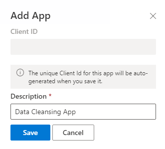 Generate Client Id